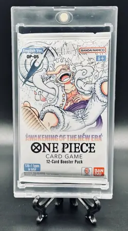 One Piece Awakening of a New Era Booster Pack English Ver. TCG OP-05 + Holder - Image 1