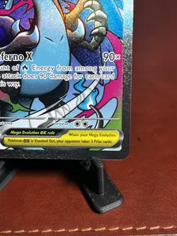 Mega Charizard x EX 023 Engraved Black Star Promo Card - Image 5