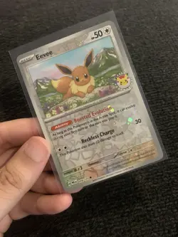 Pokemon Eevee Promo Holo Card 074/131 Pokemon Day 2025 TCG English - Image 2