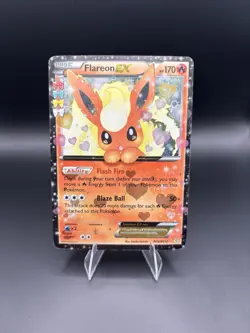 Flareon EX RC6/RC32 Ultra Rare Generations: Radiant Collection Pokemon Card - HP - Image 1