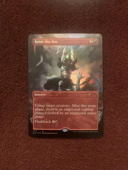 Seize The Day Secret Lair Foil 1172 NM+ Unplayed Magic The Gathering MTG Card - Image 1