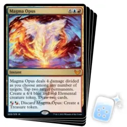 MAGMA OPUS X4 Strixhaven: School Of Mages STX Magic MTG MINT CARD - Image 1