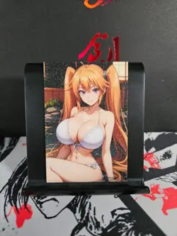 Irina Shido High School DxD Art Card Glitter Anime Sexy Waifu CCG Collectible - Image 2