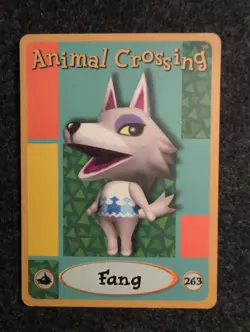Animal Crossing Fang #263 e-Reader Card - LP - Image 1
