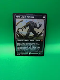 Karn, Legacy Reforged (Foil Etched) March of the Machine: The Aftermath Foil - Image 1