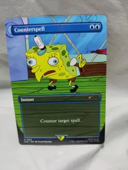 MTG - SpongeBob SquarePants Counterspell (1933) Secret Lair Drop - Regular - Image 1