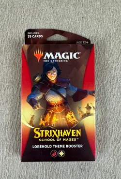 Magic the Gathering Strixhaven School of Mages Lorehold Theme Booster NEW - Image 1