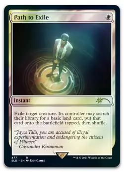 Path to Exile (Secret Lair x Arcane) #477 (Foil) NM Secret Lair Drop Magic MTG - Image 1