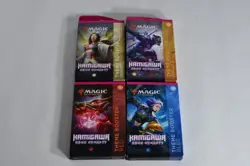 mtg kamigawa neon dynasty booster pack x4 - Image 1