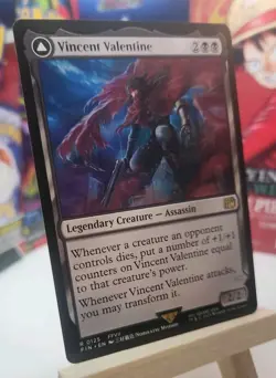 MTG Magic the Gathering Vincent Valentine (125/764) Final Fantasy Non Foil new - Image 2