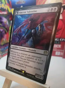 MTG Magic the Gathering Vincent Valentine (125/764) Final Fantasy Non Foil new - Image 3