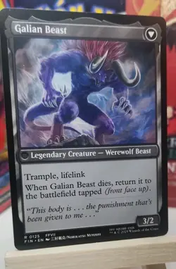 MTG Magic the Gathering Vincent Valentine (125/764) Final Fantasy Non Foil new - Image 4