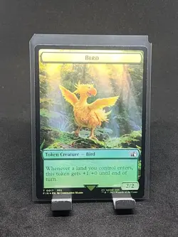MTG Final Fantasy Wizard/Bird Token Foil - Image 2
