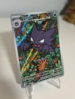 pokemon tcg haunter illustration rare 027 promo W/gengar Coin - Image 1