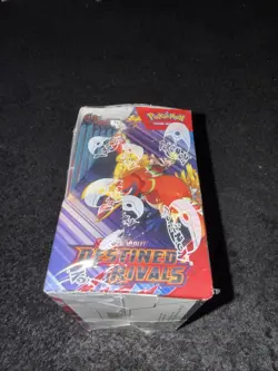 Pokemon Destined Rivals Booster Box (36 Packs) With Acrylic Case New & Sealed ✅ - Image 2