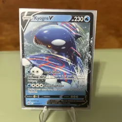 Pokemon Kyogre V 037/159 Crown Zenith Ultra Rare Holo NM - Image 1