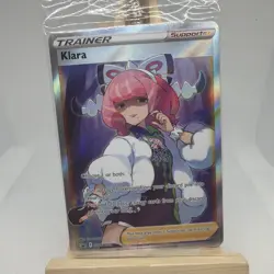 Pokemon TCG - Klara SWSH302 Full Art Promos Sealed - Image 1