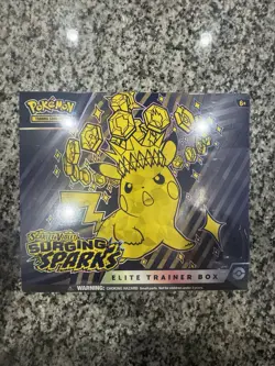 Pokemon Tcg, Scarlet And Violet Surging Sparks Elite Trainer Box Etb Brand New - Image 1