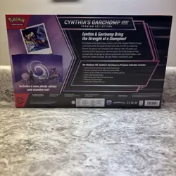 Cynthia's Garchomp Ex Premium Collection - Pokemon TCG - New/Sealed - Image 4