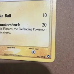 Pokemon TCG - Pikachu 60/106 - Emerald 2005 - Image 5