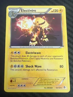 Pokemon TCG Electivire Boundaries Crossed 54/149 Regular Exclusive MP - Image 1