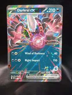 Pokemon Scarlet & Violet Black Star Promo - Darkrai ex SVP 110 - Image 1