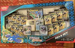 Pokemon TCG Crown Zenith Sea and Sky Premium Collection - NO BOX - Image 1