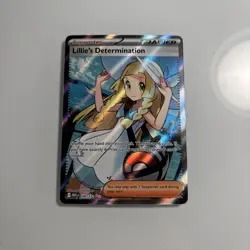 Pokemon TCG Mega Evolution Lillie’s Determination Full Art Trainer Card 169/132 - Image 1