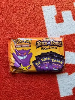 Pokemon Cards TCG Halloween TRICK or TRADE Booster Bundle 40 mini packs Sealed 820650850783 - Image 1