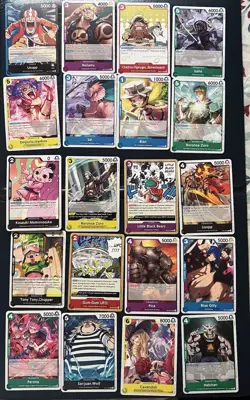 One Piece Lot Op-10 Op-11 + Sticker Cards Tcg monkey d luffy smoker foil - Image 4