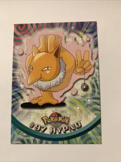 2000 Pokemon HYPNO #97 [Non-Holo] Topps Blue Logo TV Animation Card - Image 1