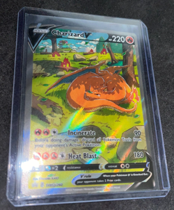Pokemon TCG Black Star Promo UPC Charizard V SWSH260 Card NM-M - Image 1