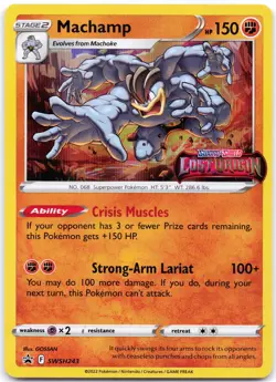 Machamp - (Prerelease) SWSH243 Holofoil SWSH: Sword & Shield Promo Cards - Image 1