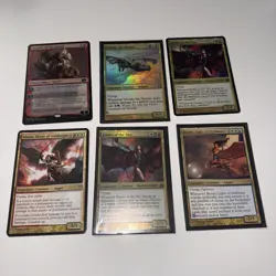 MTG Oversized Commander Card - Lot of 6 (Kaalia, Bruna, Gisela…)(3.5"x5") - Image 1