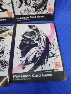 Sumi-e Retsuden vol. #1 FULL SET Individual Card Sleeves Pokemon Center Japan - Image 4