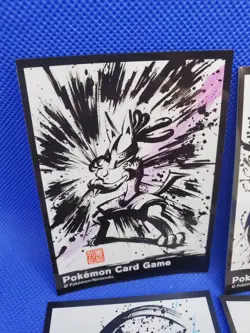 Sumi-e Retsuden vol. #1 FULL SET Individual Card Sleeves Pokemon Center Japan - Image 5