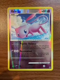 Mew Secret Wonders Reverse Holo 15/132 Pokemon Card - Image 1