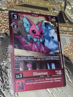 Digimon Card Game Elizamon (Limited Foil) Common Dawn of Liberator EX11-008 - Image 1