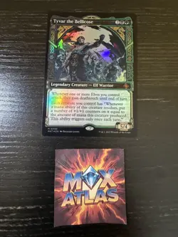 MTG - Tyvar the Bellicose - FOIL SHOWCASE - Leg Creature - MAT #98 - Mythic - NM - Image 1