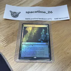 Mtg Magic the Gathering FOIL Overgrown Tomb - Lorwyn Eclipsed - Image 1