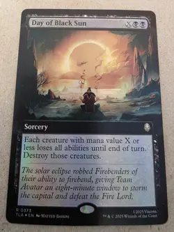 Day of Black Sun - (Extended Art) Avatar: The Last Airbender Foil - Mtg - Image 1