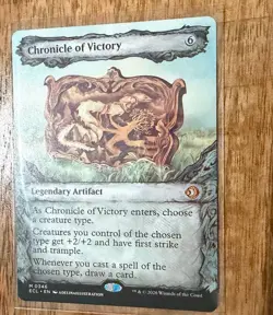 Lorwyn Eclipsed Chronicle of Victory Mythic 346 Borderless Magic the Gathering - Image 1