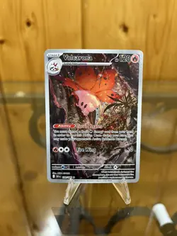 Pokemon TCG 2025 Volcarona Black Bolt Illustration Rare 100/086 Near Mint - Image 1