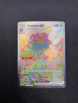 Pokemon TCG Venusaur EX Scarlet & Violet 151 Card 198/165 SIR NM - Image 3