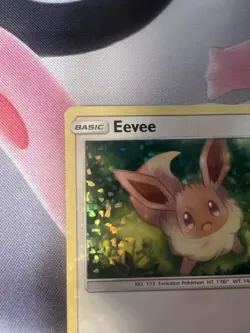 Eevee 12/12 - Holo McDonalds Promo 2019 Pokemon TCG - MP - Image 4