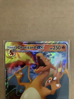 Pokemon TCG Charizard GX Holo Ultra Rare Card Hidden Fates 9/68 - Image 2