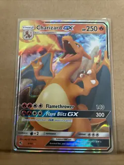 Pokemon TCG Charizard GX Holo Ultra Rare Card Hidden Fates 9/68 - Image 3