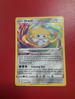 Jirachi HOLO Amazing Rare 119/185 Vivid Voltage Pokemon TCG - Image 1