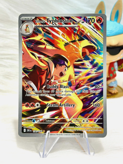 Ethan's Typhlosion - 190/182 - Illustration Rare - Destined Rivals - Pokemon TCG - Image 1