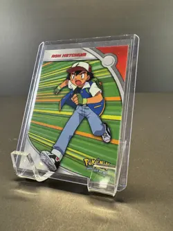 2000 Topps Pokemon TV Ash Ketchum Animation Series 2 #HV1 - Non Holo Blue Label - Image 3